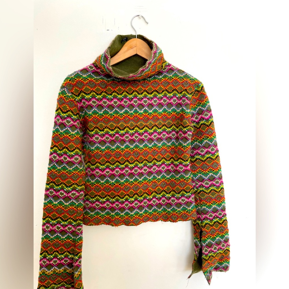 Cowl sweater moa brand (wool) xs